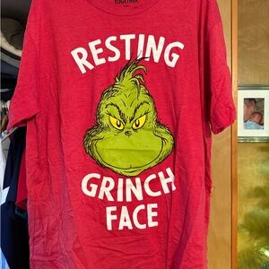 Red Grinch Graphic T-Shirt